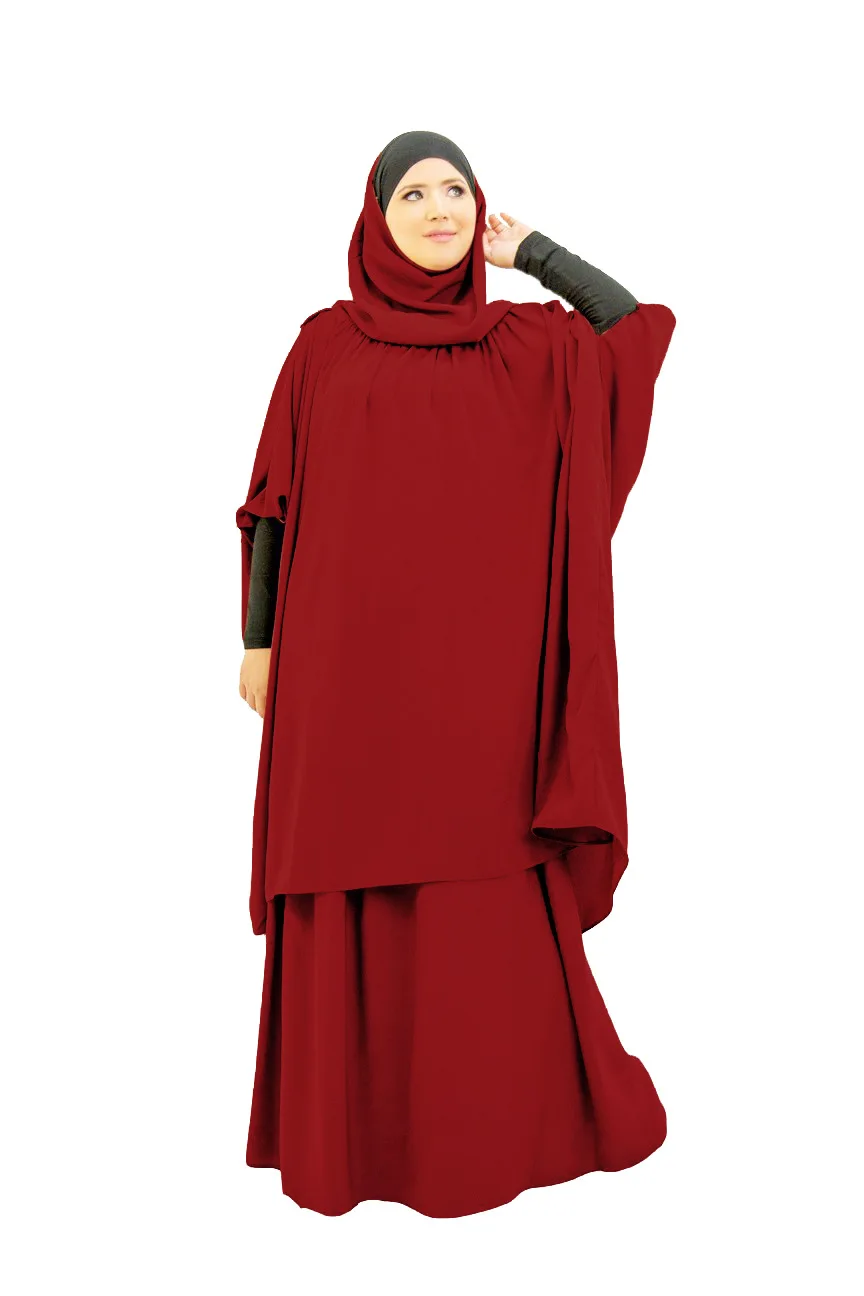 Длинное платье макси с капюшоном для мусульманской женщины химар|Мусульманская