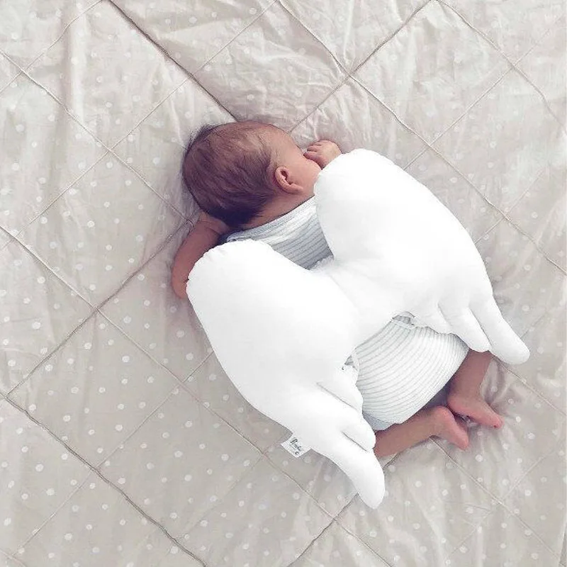 Детская подушка с крыльями ангела для фотосессии Подушка сна защита головы