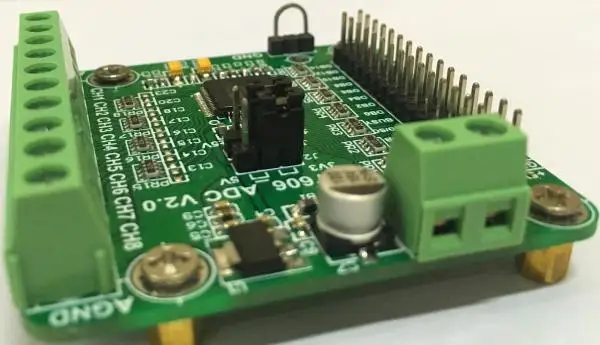 AD7606 модуль регистрирующий 16 бит АЦП 8 канальный синхронизации частота