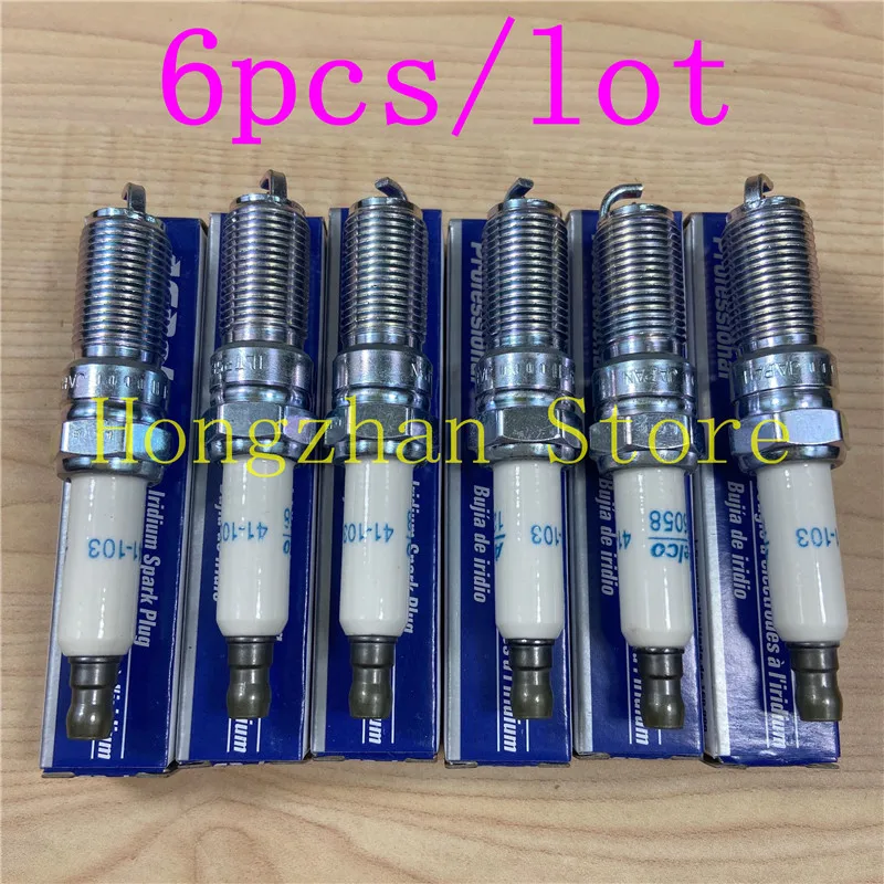 6X свечи зажигания для ISUZU SAAB BUICK RAINIER CHEVROLET COBALT HHR MALIBU HUMMER H3 OLDSMOBILE PONTIAC G5 GMC canion