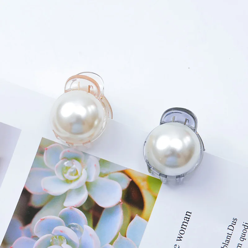 Новинка жемчужные мини-заколки для волос 1 шт. женские заколки-крабы аксессуары