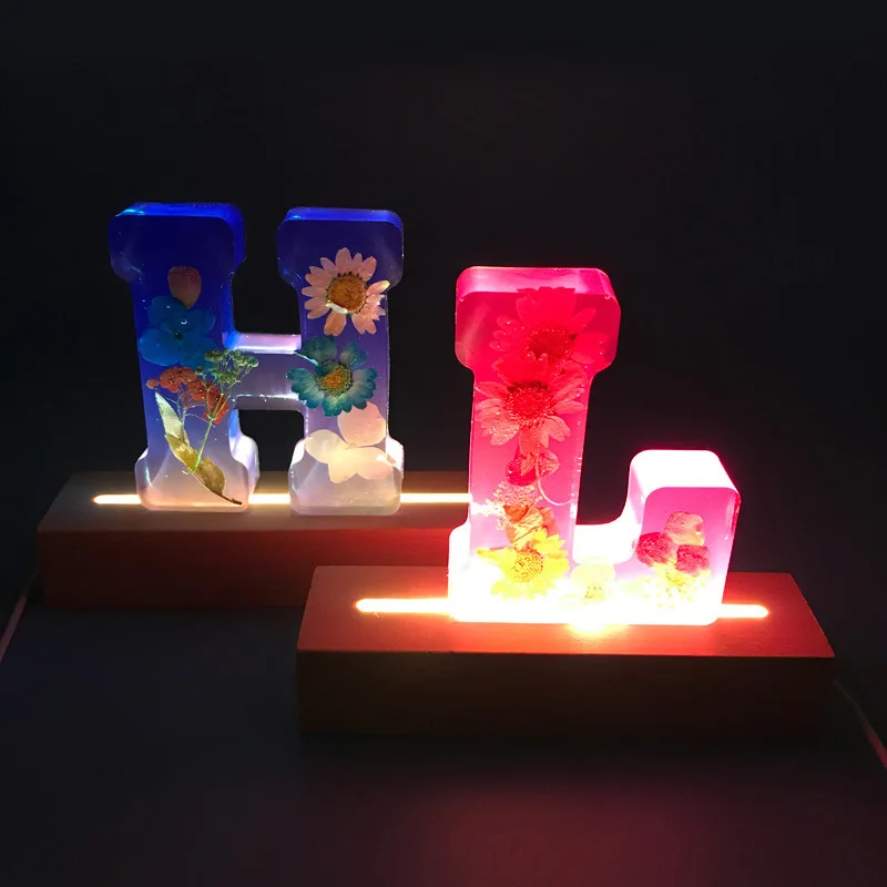 

26 Letters Silicone Mold Resin Mold Alphabet Home Decorations Resin Mold Silicone Molds for DIY Craft Birthday Party Wedding