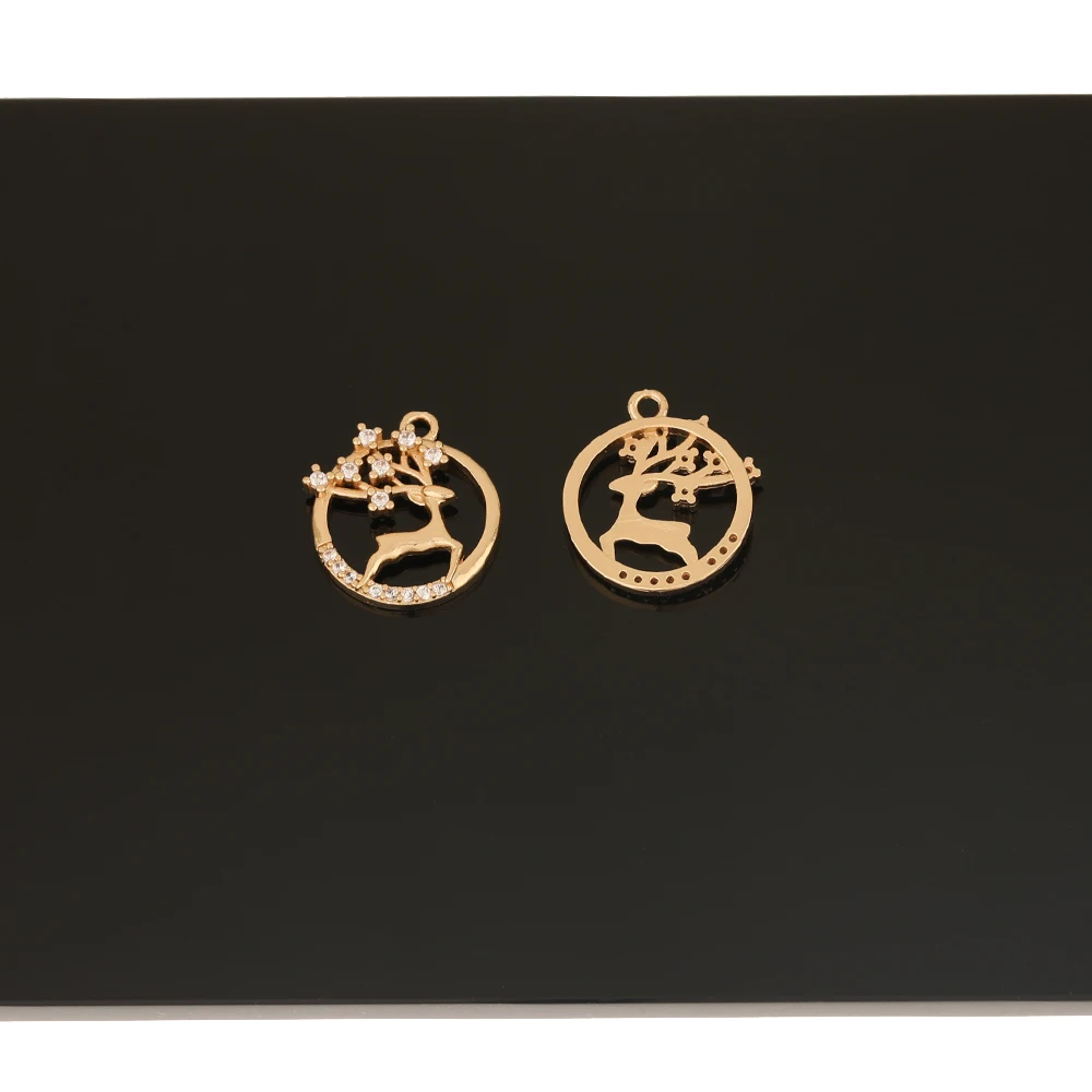 

Cordial Design 50Pcs Earrings Accessories/CZ Charms/DIY Making/Jewelry Findings & Components/Pendant/Hand Made/Connectors