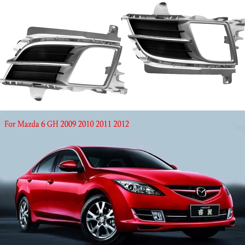 Передний бампер туман светильник для Mazda 6 GH Mazda6 M6 RuiYi 2009 2010 2011 2012 головной s рамка