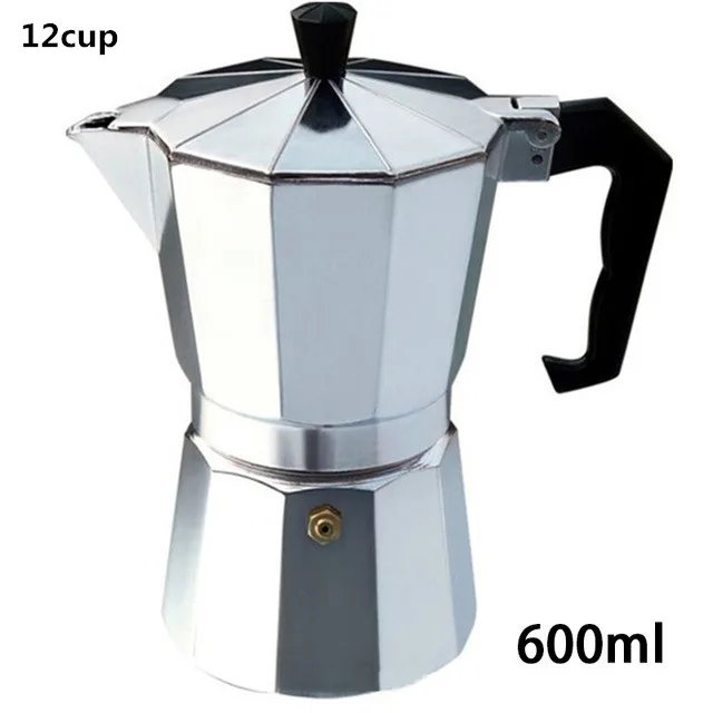 as picture 600 мл Mocha Кофеварка итальянская Moka Espresso Cafeteira Percolator горшок плита Кофеварка фильтр Итальянский Эспрессо инструмент горшок - Цвет: as picture