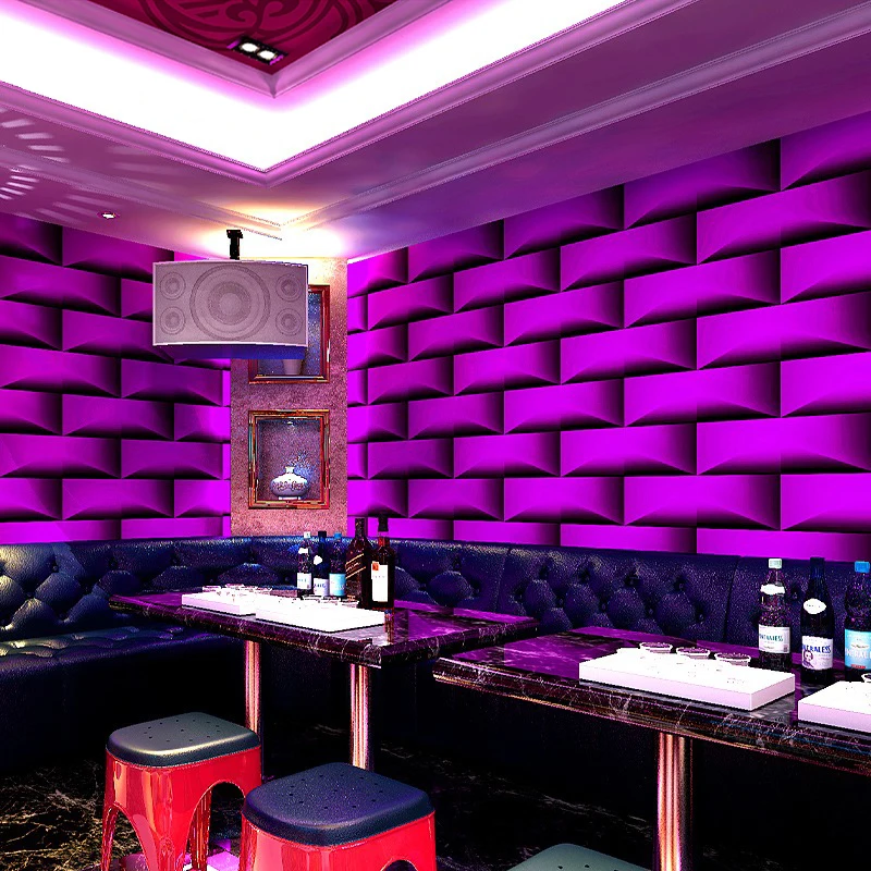 Современная 3D Светоотражающая кирпичная стена рулон бумаги для стен