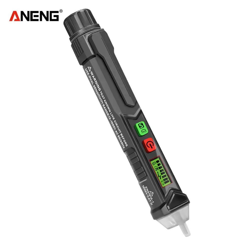 Бесконтактный детектор напряжения переменного тока тестер чувствительности 12