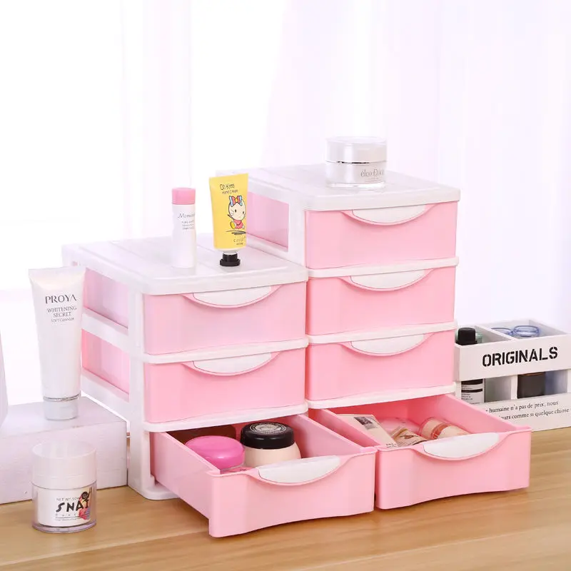 

Розовый Настольный ящик для хранения, коробка для хранения для дома и офиса, скраб-держатель для ручек, настольный органайзер для документо...