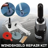 car windscreen repair kit diy chip window screen crack polishing scratches glass windshield window repair injector