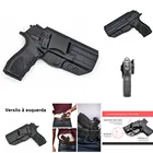 Внутренняя поясная кобура Kydex для Телец TH9, TH40, 9 мм, 40, полноразмерный чехол IWB, задняя крышка для скрытого ношения