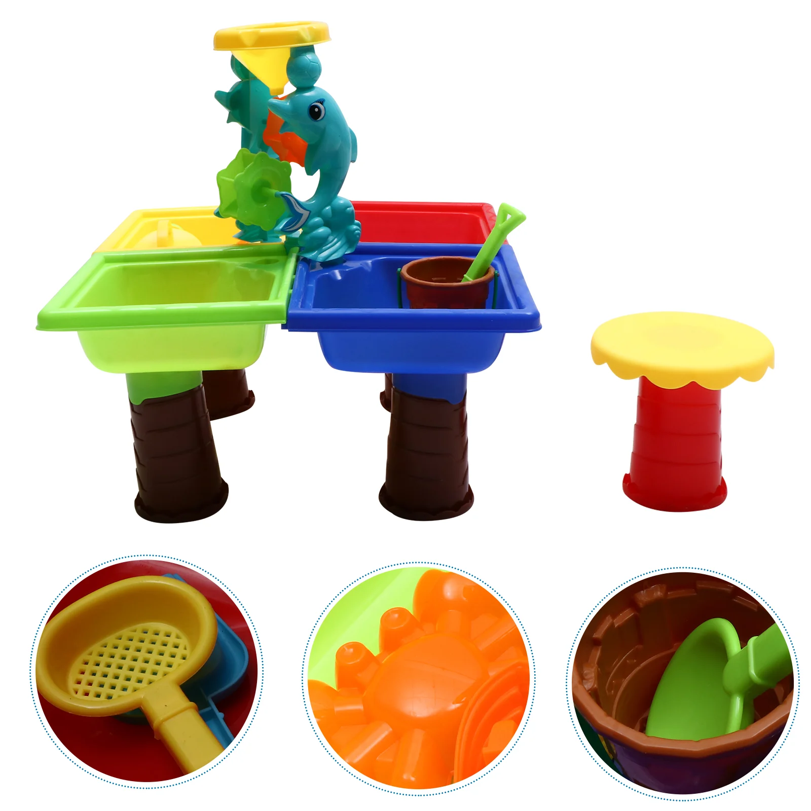 

1 Набор сборный пляжный стол игра с песком набор игрушек детские развивающие игрушки