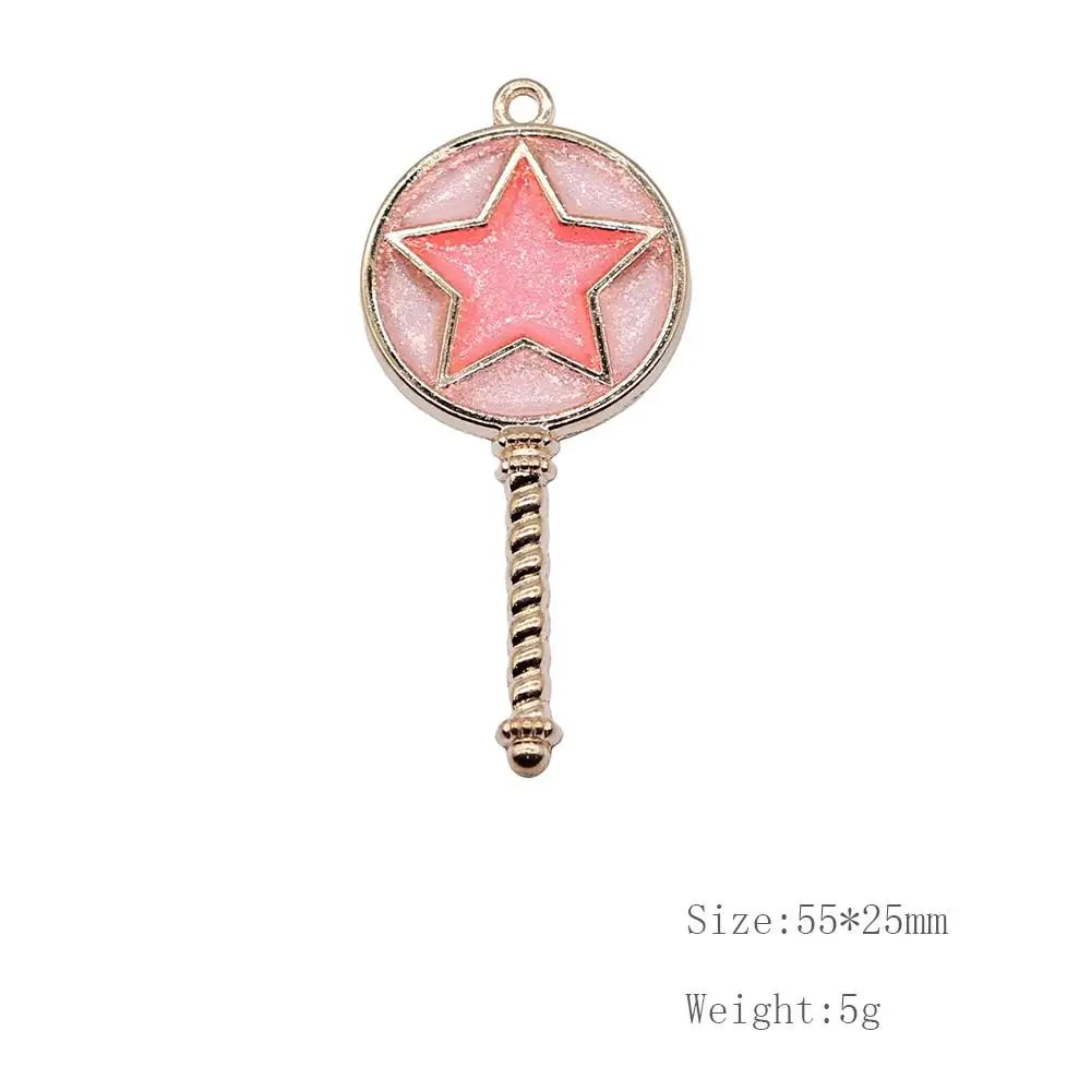

Malzahar 5 Pieces Star Magic Wand Jewelry Findings Components Diy Jewelry Making Supplies