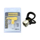 Набор наконечников для пистолета-распылителя, комплект из 3 насадок из нержавеющей стали, для краскораспылителя Titan Wagner, Прямая поставка