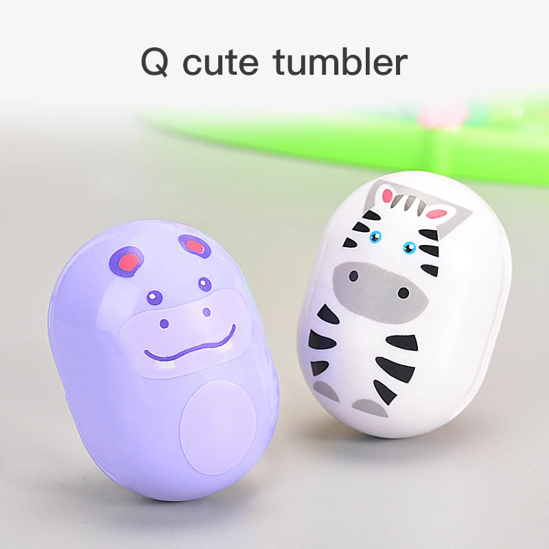 Слайдер детский Интерактивная игрушка неваляшка с горкой для зоопарка детские