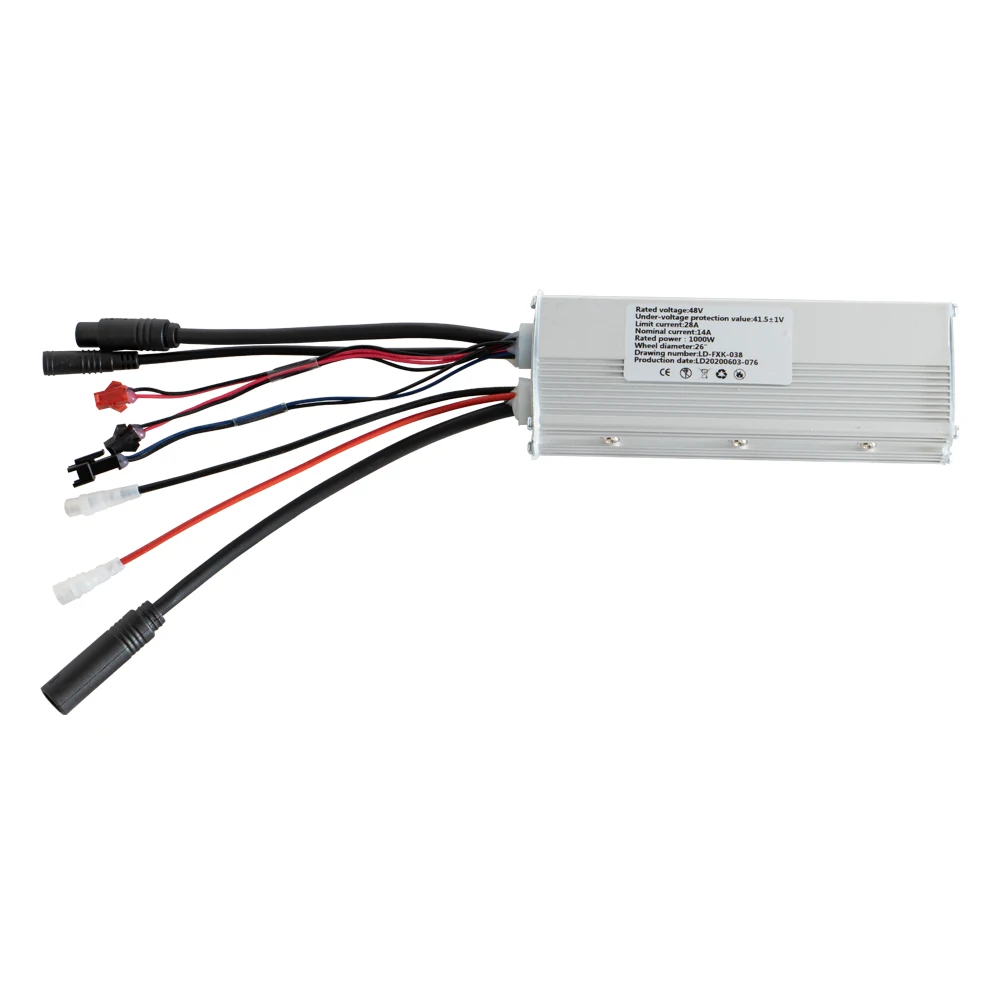 48V28A грех wave контроллер для Ена 48V1000W электрического безредукторных мотор