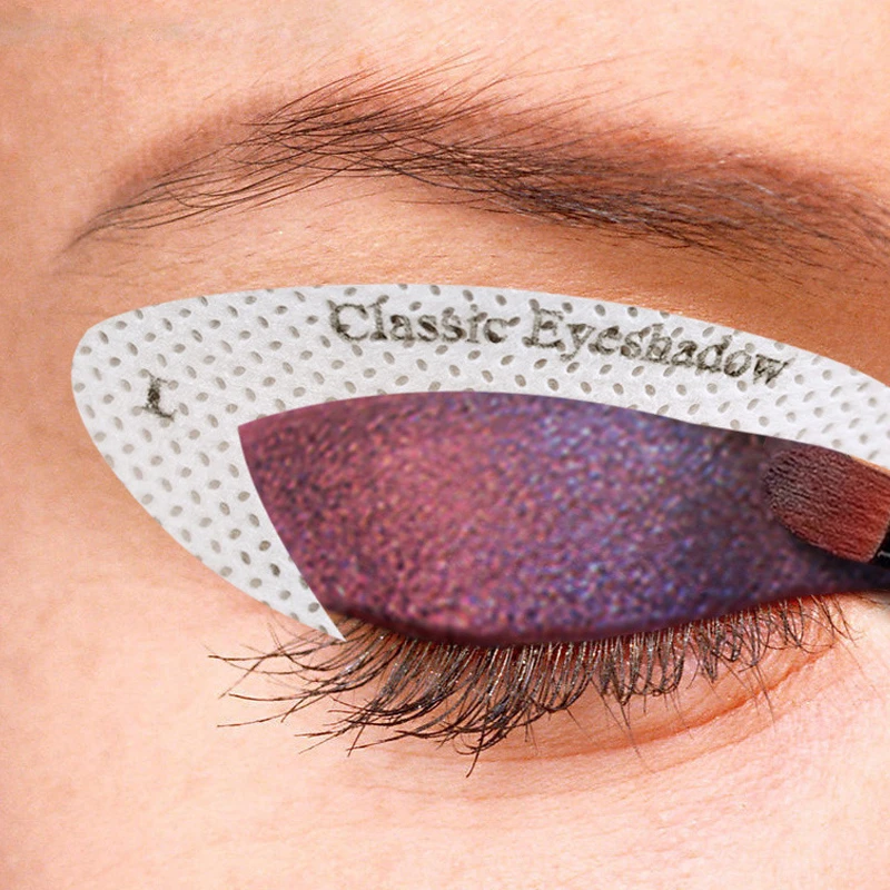 

Eye Makeup Quick Eyeliner Eyeshadow Stencil Stickies 1 PC/4 PCS Lazy Useful Eye Shadow Moulds Card Draw Eye Template Beauty Tool