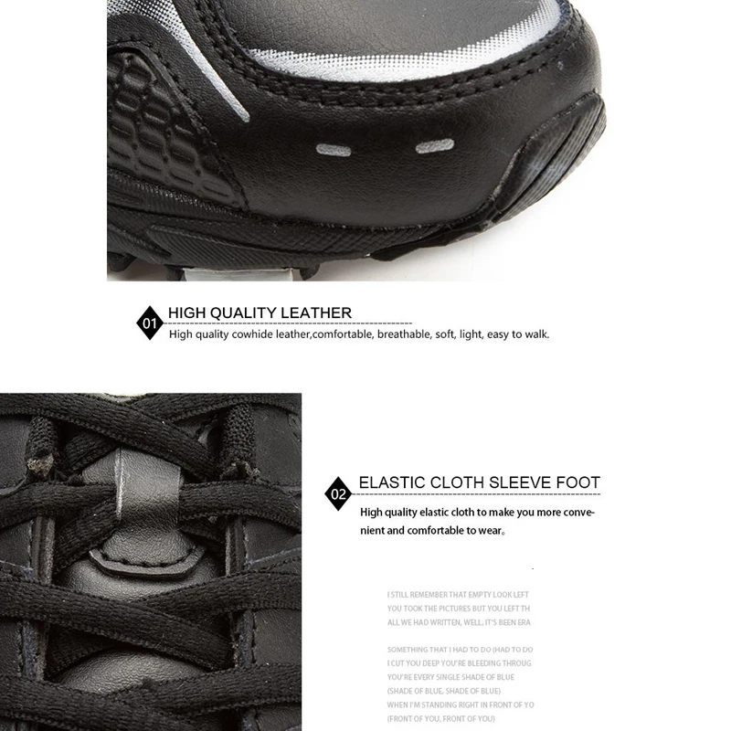 BONA New Running Shoes For Men Lace Up Leather Outdoor Jogging Man Sneakers Comfortable Light Damping Sports Shoes Free Shipping