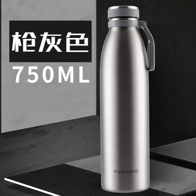 

Large Coffee Flask Thermos Bottle 1L Hot Drink Stainless Steel Vacuum Flask Travel Vaso De Acero Inoxidable Thermos Cup EA60BW