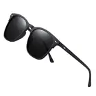 Мужские солнцезащитные очки AOFLY, квадратные винтажные зеркальные очки с поляризацией, с защитой UV400, 2020