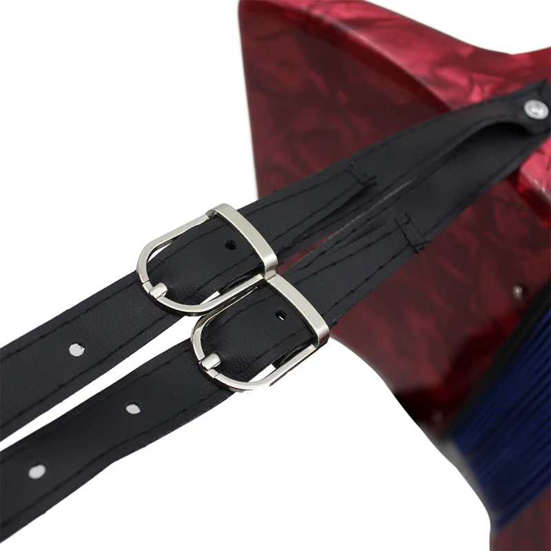 

Hot-17 Key Professional Mini Accordion Educational Musical Instrument for Both Kids Adult Red