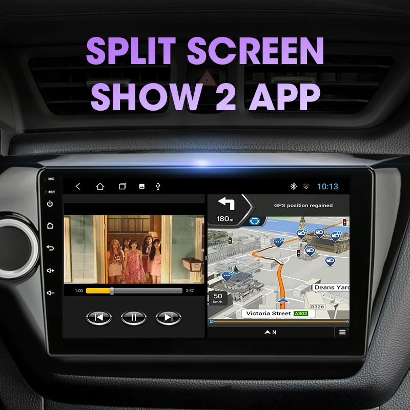 Автомобильный радиоприемник Jansite Android 9 0 T3L для KIA RIO 3 2011-2016 мультимидиа видео