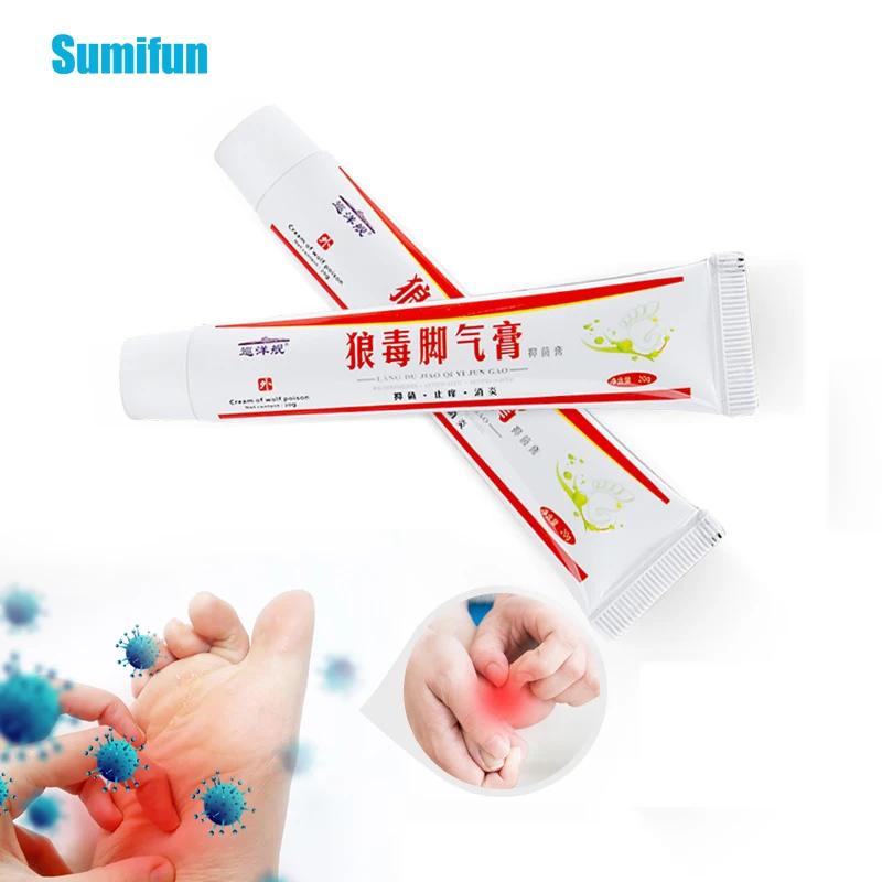 

1pcs Foot Remove Itch Beriberi Cream Anti Fungus Deodorant Removal Odor Relieve Itching Peeling Blister Feet Treatment P1200