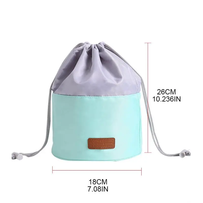 

Women Lady Travel Makeup Bag Multifunctional Cosmetic Pouch Drawstring Casual Toiletry Storage Organizer