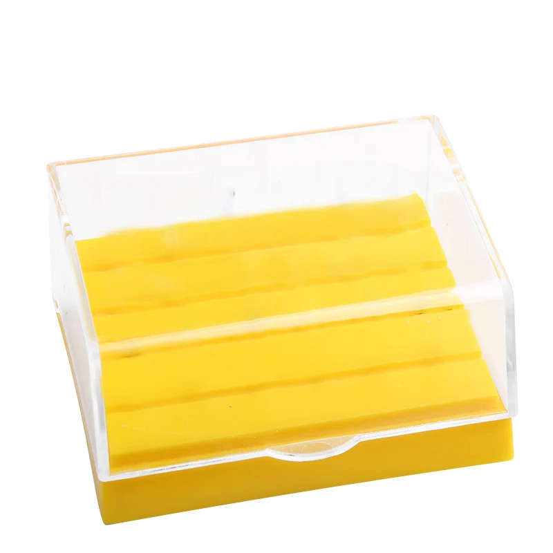 24 Отверстия Пластик стоматологический бор держатель дезинфекции твердосплавные