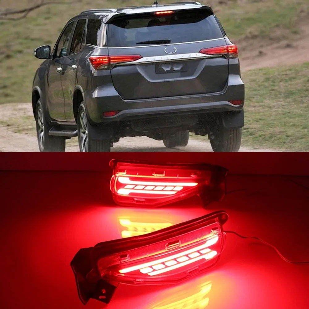 1 пара фонари для заднего бампера противотуманные фары стоп светильник сигнал