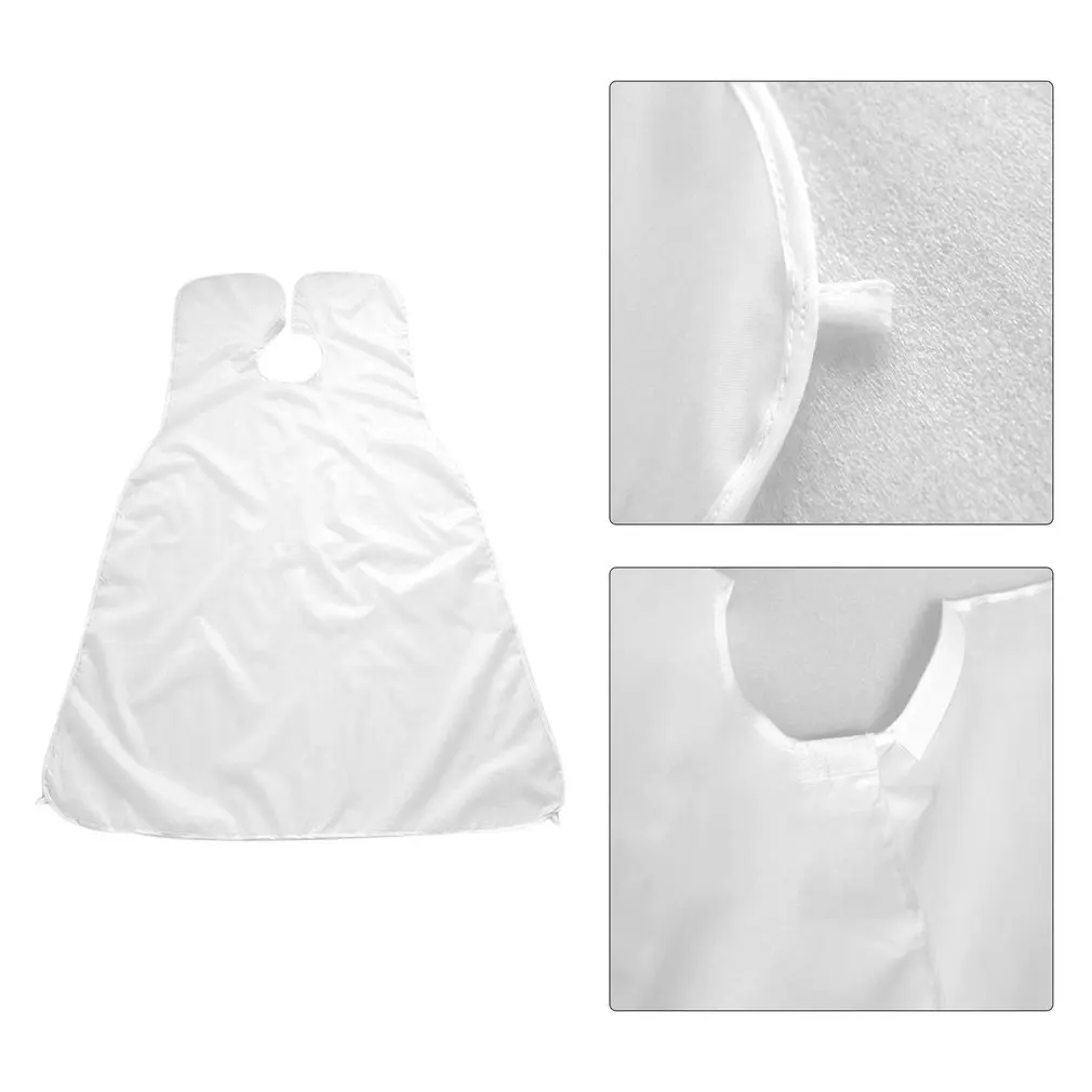 Компактный водонепроницаемый фартук для бритья бороды однотонный мужской