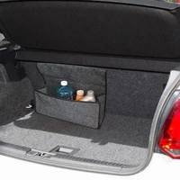 foldable car trunk organizer felt cloth storage box heavy duty trunk storage box auto container bag auto interior storage bag