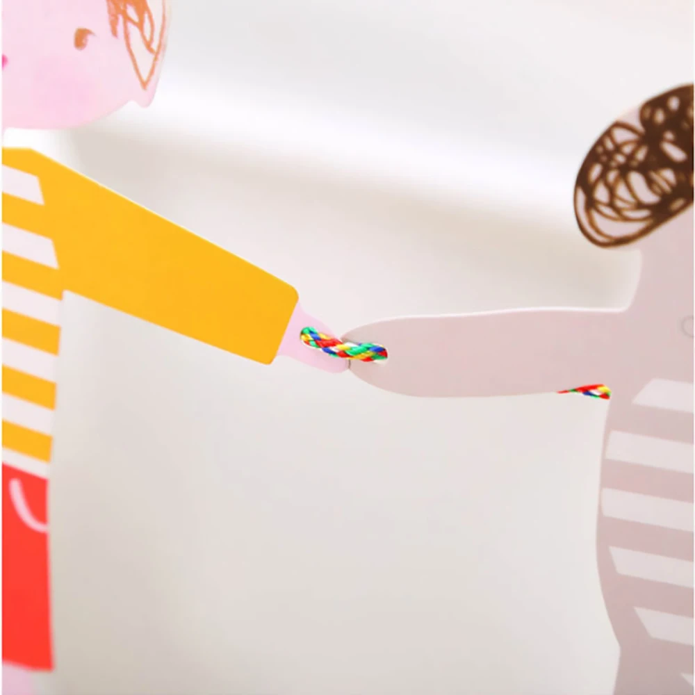 

Tropical Hand In Hand Cartoon Animal Pull Flag Baby Birthday Party Decoration Kindergarten Classroom Pull Flower Arrangement