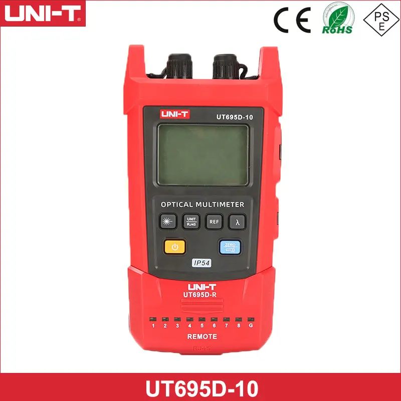 UNI-T UT695D-10 Optical Power Meter Handheld Mini Optical Multimeter Signal Power Measurement, Fiber Continuity Test Line Test