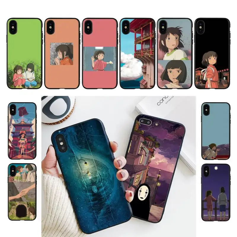 

Spirited Away Phone Case For iPhone 11 8 7 6 6S Plus X XS MAX 5 5S se 2020 11 12pro max iphone xr case