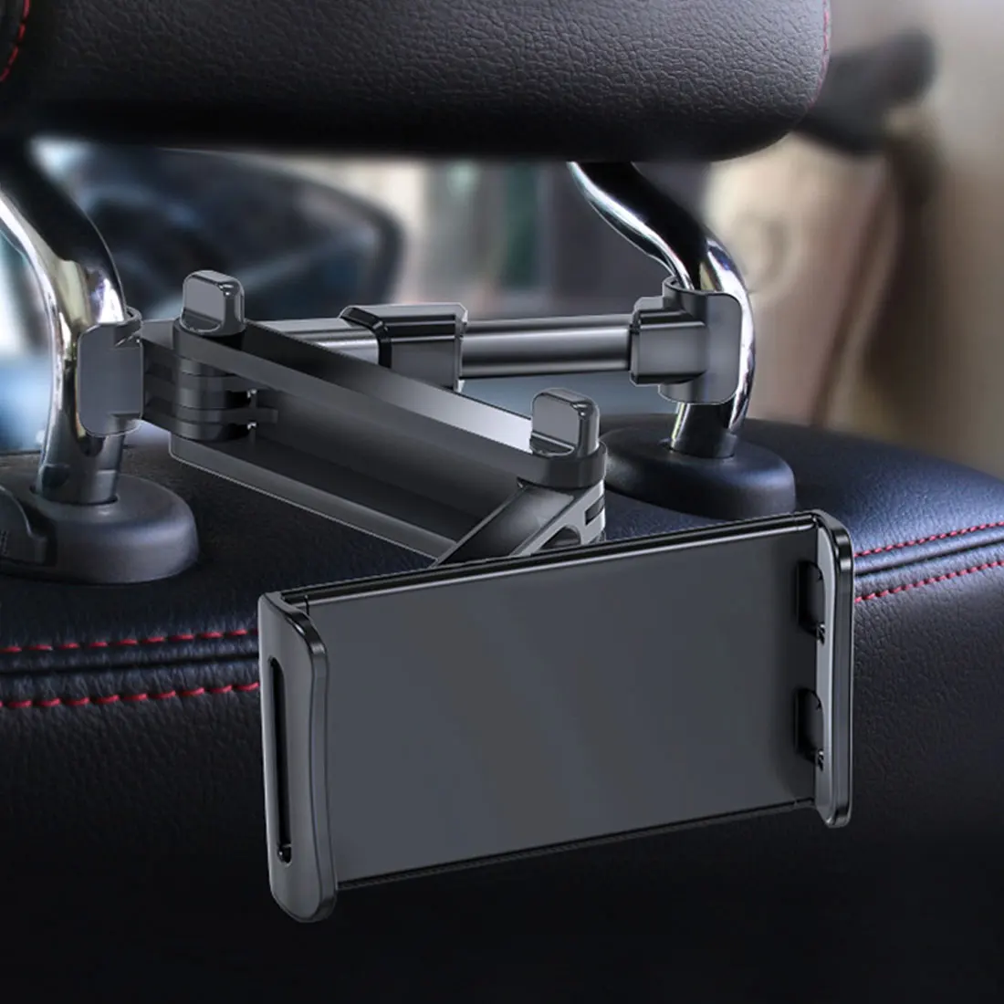 

Telescopic Car Rear Pillow Phone Holder Tablet Car Stand Seat Rear Headrest Mounting Bracket for Phone Tablet 7-14 Inch