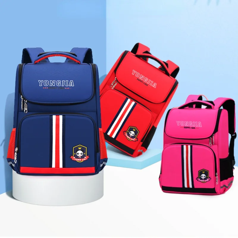 

Students Backpack Grade 1-3-6 Boys Girls Backpack Primary School Bags New Children Light Large Capacity Bag