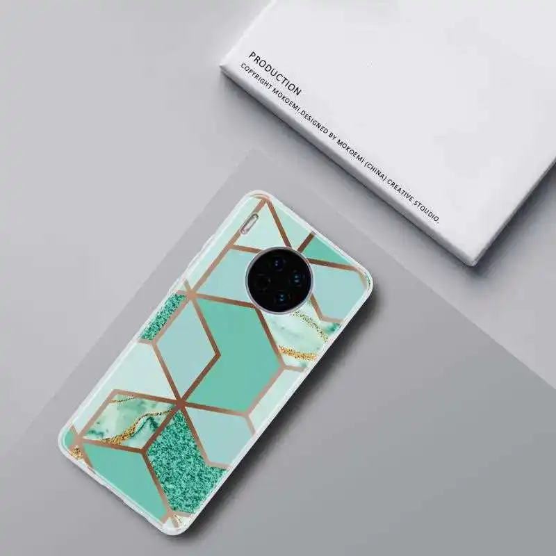 

Joomer Geometric Pattern Soft Case For Huawei Mate 30 20 10 Lite Phone Case Cover