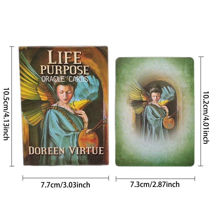 Пожизненные карты с изображением ораклов гадания судьба игры 44 листа Таро