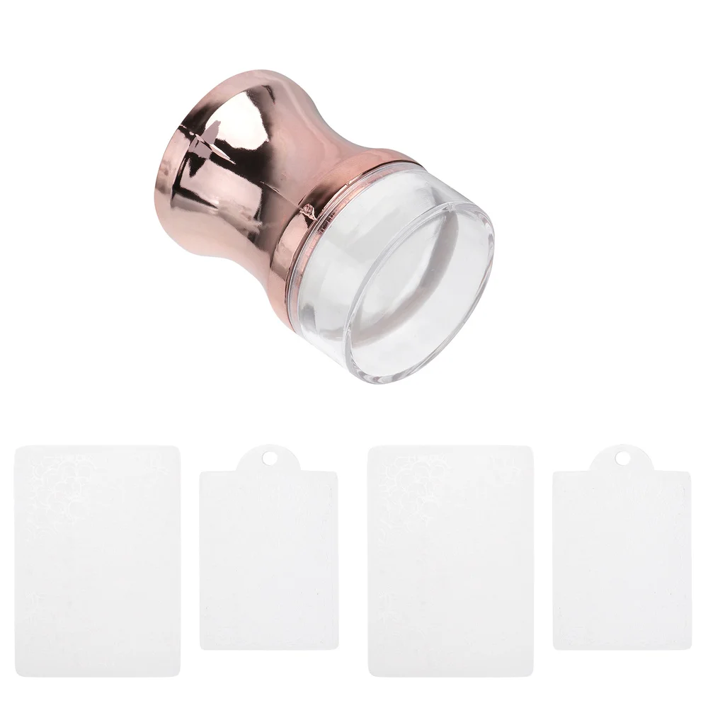 

1 Set of Nail Art Tools Manicure Stampers with Nail Scrapping Board Accessories