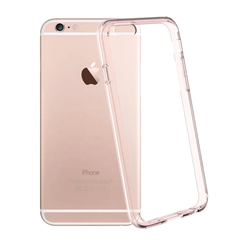 ПК прозрачный чехол для телефона iphone 6 plus Чехол Жесткий |