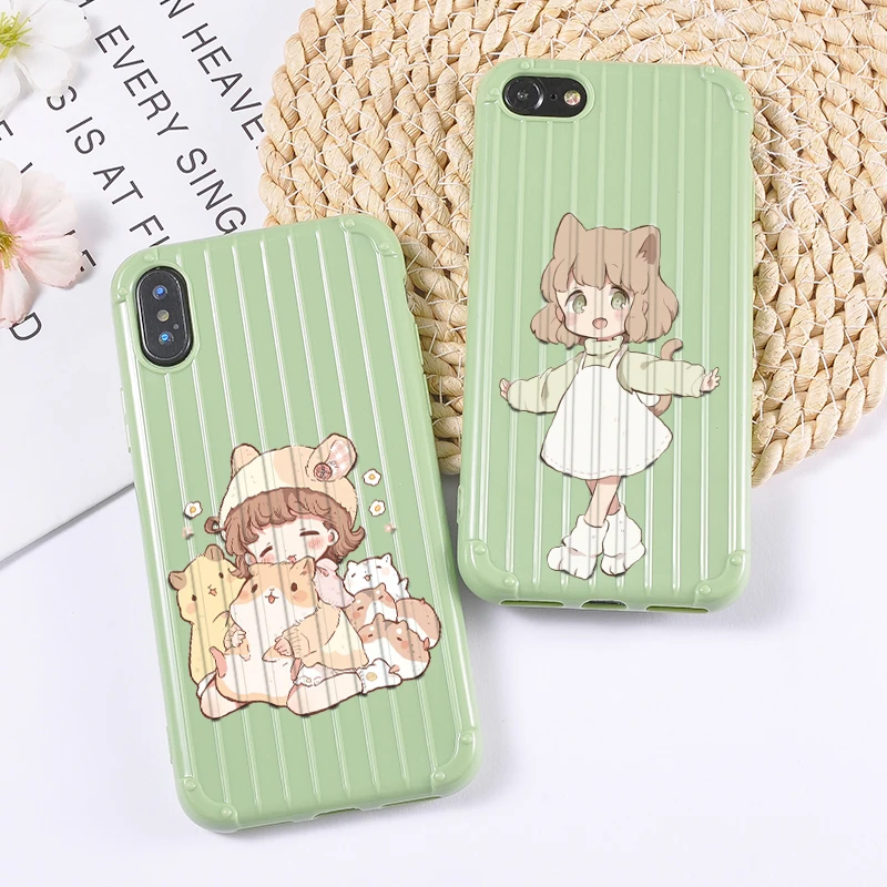 Cute Mini Princess Girls Phone Case For iPhone 11 Pro Max XR XS 7 SE 2020 Soft Colorful 8 Plus X | Мобильные телефоны и