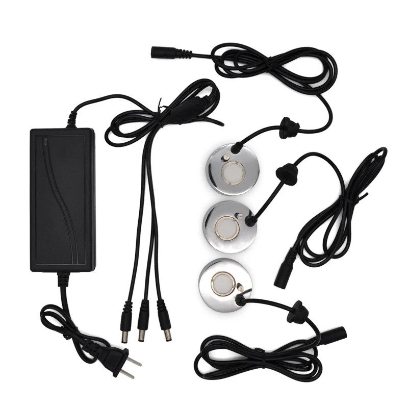 Cabeças de Atomização Névoa Criador Fogger Umidificador Ultra Sônico 3pcs Fonte Água Lagoa Atomizador ar Plug Eua