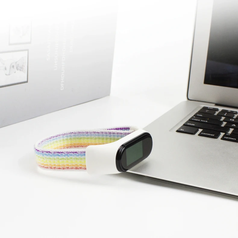 IONCT нейлоновый браслет для mi Группа 4 спортивного стиля с correa pulsera ремень для Xiaomi mi band 3 ремешок mi Группа 4 Global Smart аксессуары