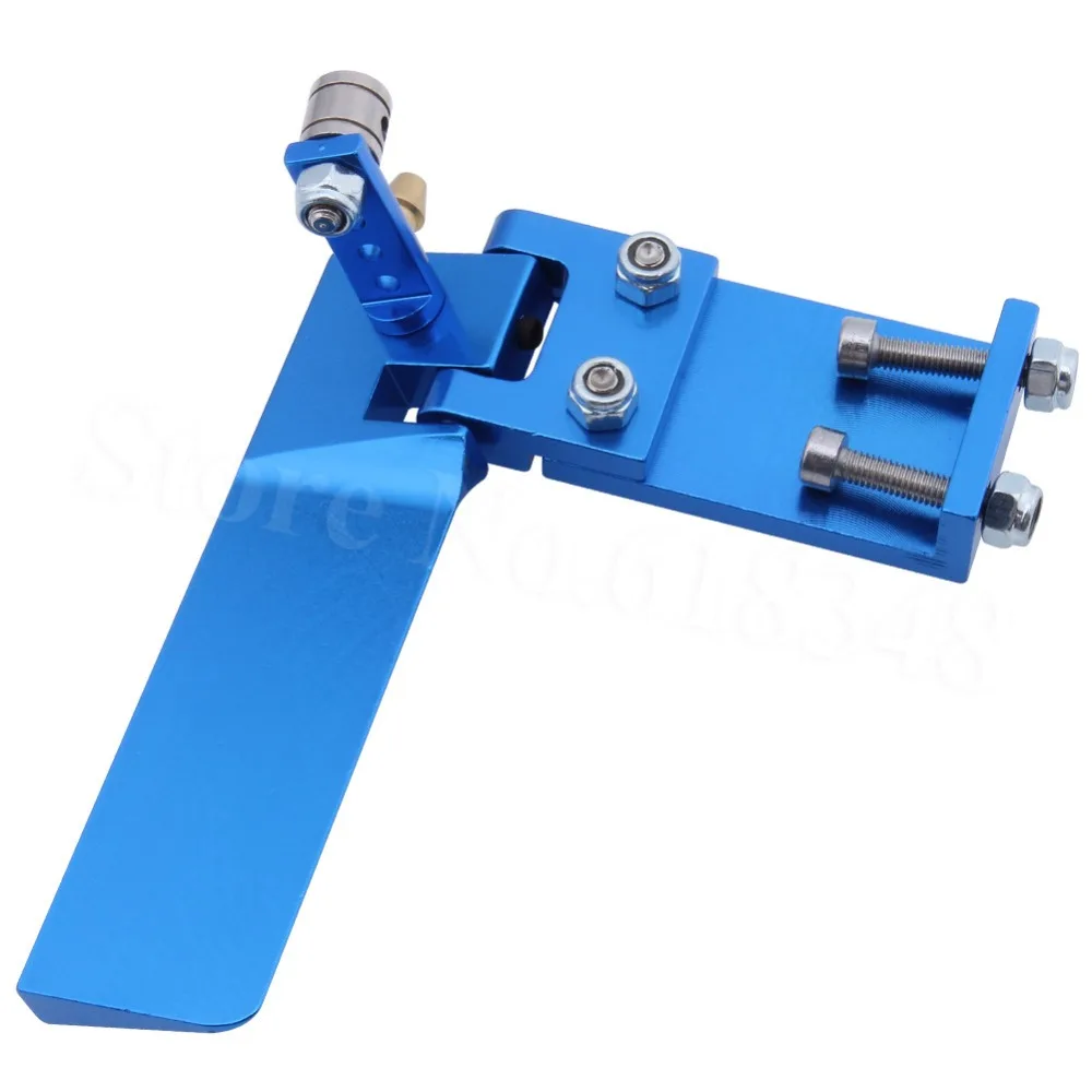 Алюминиевая радиоуправляемая модель лодки длиной 75 мм с входом для всасывания