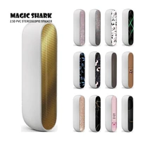 leaf bear ultra thin marble gold shining wings pvc sticker case skin for iqos 3 3 0 e cigarette 411 427