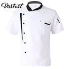 Унисекс куртка шеф-повара, мужская и женская куртка шеф-повара, униформа шеф-повара для ресторана, кухни, одежда для готовки