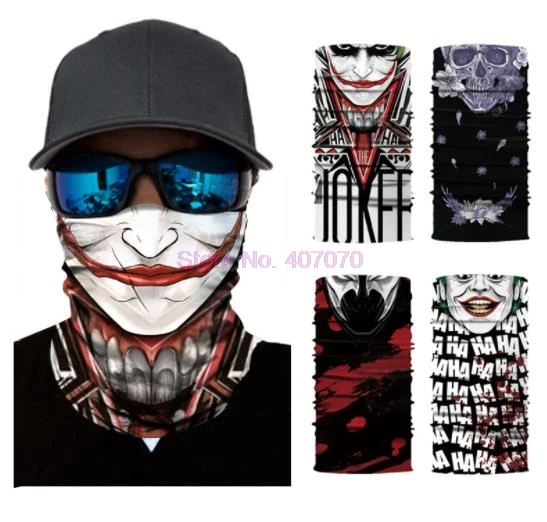 От DHL или Fedex 200 шт. Балаклава волшебная маска для шеи и лица камуфляжная мотоцикла