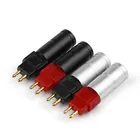 Разъем для наушников Hi-Fi, разъемы HD650, HD600, HD580, HD25, HD414, HD430, кабель для гарнитуры, медные позолоченные штекеры, DIY наушники