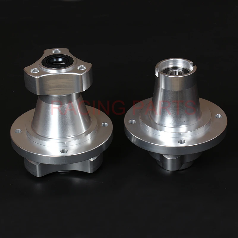 ЧПУ Серебряный передний и задний дисковый тормоз ступица обода колеса для Dax Ruckus