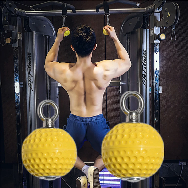 

72/97mm Pull Up Hand Grip Ball Climbing Holds Trainer Finger Gripper Wrist Strength Training Arm Muscles Barbells Gym Exerciser